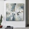 Nordic Abstract Oil Painting Handmade Canvas Decorative Mural Frameless Acrylic Hanging Image For LivingRoom Bedroom Aisle Porch